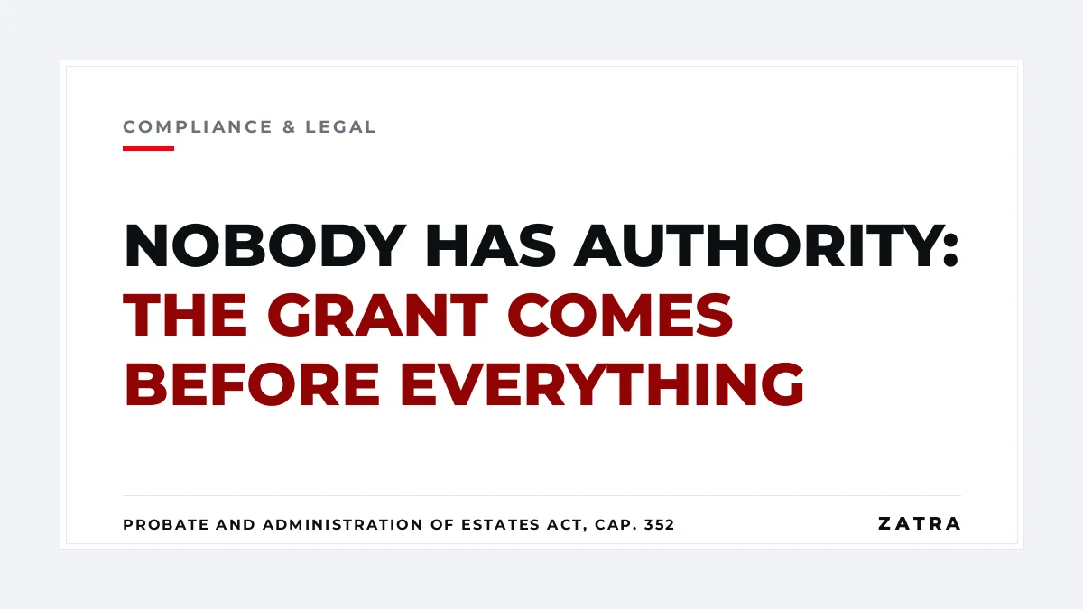 Cover: wills, intestate succession and estate administration in Tanzania — Probate and Administration of Estates Act, Cap 352