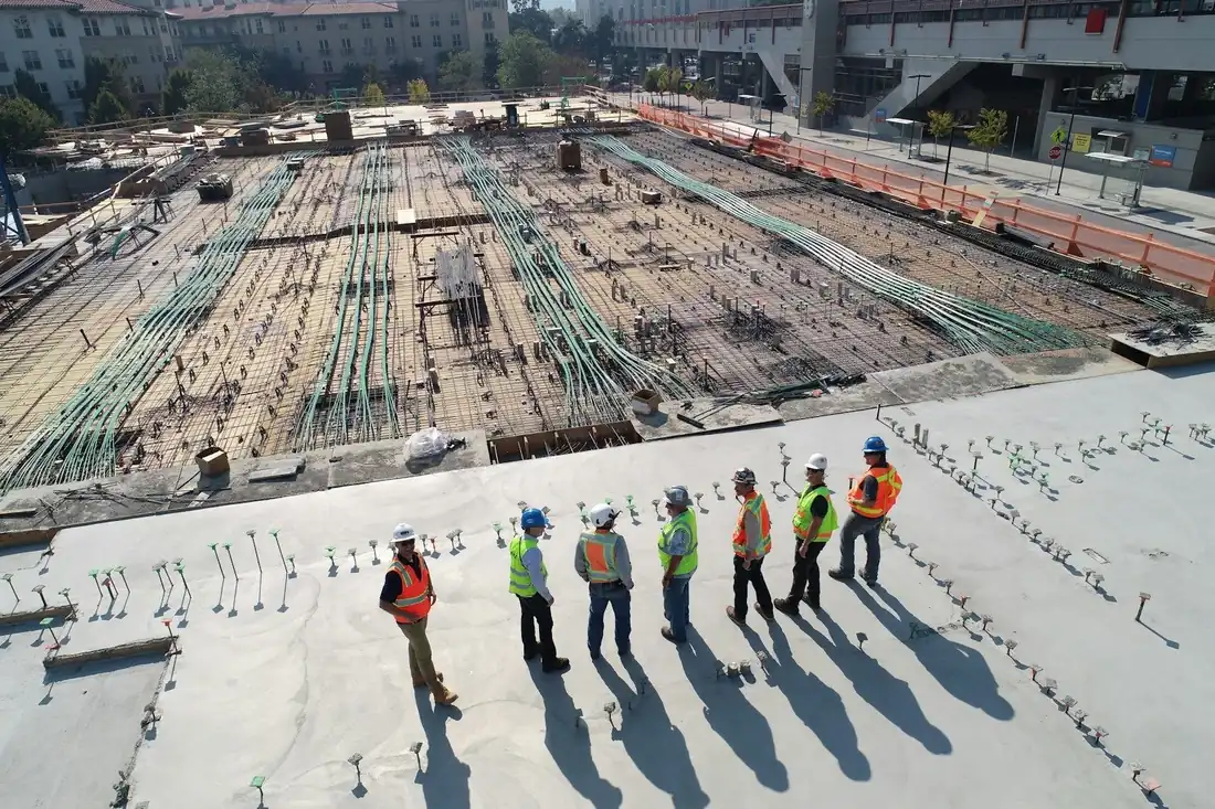 A building frame on a site — OSHA registers workplaces, not BRELA companies