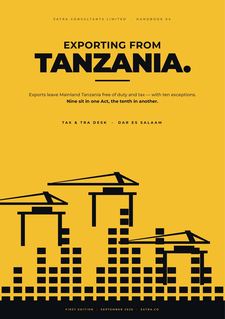 Exporting from Tanzania, Handbook 04