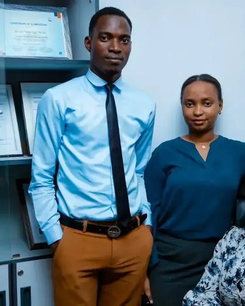 Members of the Zatra Consultants team at the Mwenge Tower office in Dar es Salaam